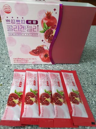 헬스업_쁘띠쁘띠석류콜라겐젤리_20g x 14포 — 5점을 준 리뷰어가 2020년 12월 올린 사용 사진