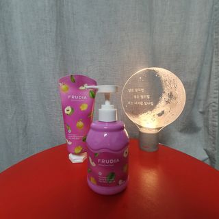 [후르디아] 과즙 뿜뿜_모과 바디워시+바디에센스 세트 — 4점을 준 리뷰어가 2021년 2월 올린 사용 사진