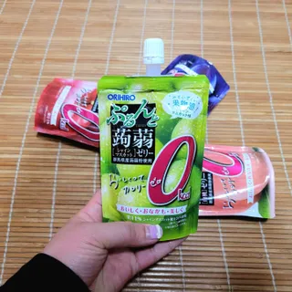 ORIHIRO 오리히로 곤약젤리 제로칼로리 130g 4종 4팩(맛별로 1팩씩) — 3점을 준 리뷰어가 2023년 3월 올린 사용 사진