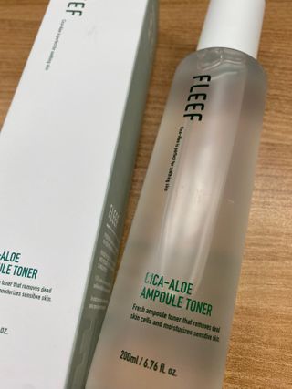 플리프 시카-알로에 앰플 토너 200ML — 5점을 준 리뷰어가 2021년 1월 올린 사용 사진