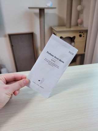 [이즈라이프코스메틱] 퍼퓸 드라이어 시트 히노끼향  or 블랑향 2중 택1 30매 — 5점을 준 리뷰어가 2021년 6월 올린 사용 사진