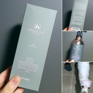 마리앤루이펫샴푸 [mari and louie pet shampoo] — 5점을 준 리뷰어가 2021년 5월 올린 사용 사진