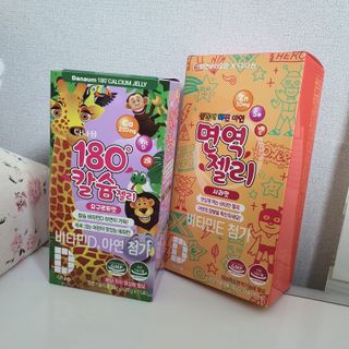 다나음 180도 칼슘젤리+아연면역젤리 — 5점을 준 리뷰어가 2022년 1월 올린 사용 사진