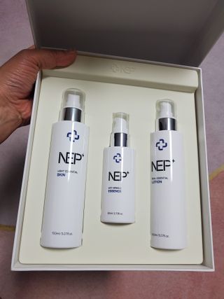 SOONWITH 순위드 NEP+ 스킨케어 3종 세트 — 5점을 준 리뷰어가 2021년 4월 올린 사용 사진