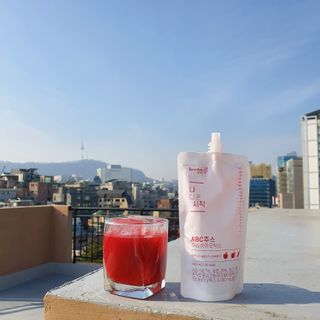 12월 15일 출시, 건강기능식품 브랜드 본리브 나 다운 시작 제품 3종 — 5점을 준 리뷰어가 2020년 12월 올린 사용 사진
