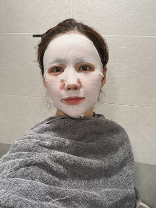 더메디코템 일루미네이팅 오로라 에멀젼마스크 — 5점을 준 리뷰어가 2025년 6월 올린 사용 사진