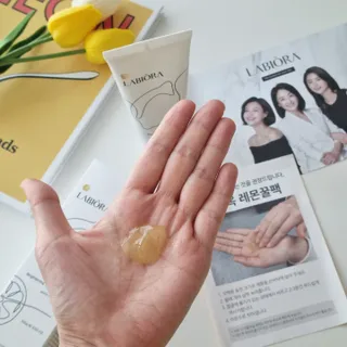 라비오라 레몬 허니 브라이트닝 워시오프 팩 100g — 5점을 준 리뷰어가 2022년 7월 올린 사용 사진