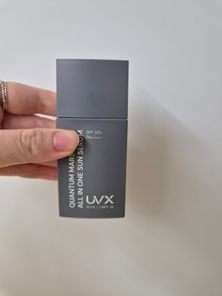 UVX 퀀텀 마스 올인원 선세럼 — 5점을 준 리뷰어가 2024년 2월 올린 사용 사진