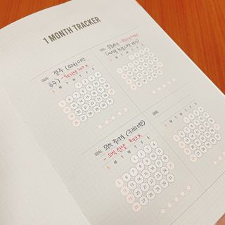 리훈 2022년 아이라이크 다이어리 — 4.5점을 준 리뷰어가 2021년 10월 올린 사용 사진
