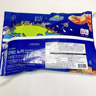 [테이스티나인][레디잇x부루마불] 감바스 뇨끼 460g — 5점을 준 리뷰어가 2022년 4월 올린 사용 사진