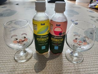 더그레잇티 콤부차 [매일유업] 더그레잇티 44kcal 콤부차 300ml *12개입 (오리지널 6개+베리리치 6개) — 4점을 준 리뷰어가 2023년 8월 올린 사용 사진