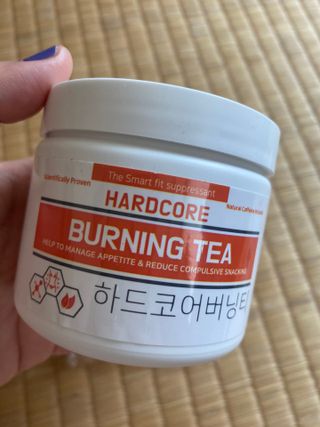 뉴트리션팩토리 하드코어버닝티 오리지널 — 4.5점을 준 리뷰어가 2021년 8월 올린 사용 사진