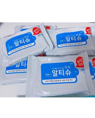 [엠메이데이] 안심 알티슈 20매 x 7 — 5점을 준 리뷰어가 2022년 1월 올린 사용 사진