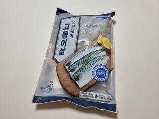 ㈜금호통상 노르웨이 고등어 900g (6~10편) — 5점을 준 리뷰어가 2023년 7월 올린 사용 사진