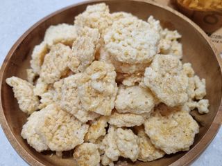 미즈꼬레아 치즈맛 누룽지크리스피 — 5점을 준 리뷰어가 2022년 2월 올린 사용 사진