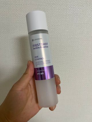 리더스코스메틱 리더스 퍼스트 샷 액티브 에센스 에이지 컨트롤 — 5점을 준 리뷰어가 2021년 11월 올린 사용 사진