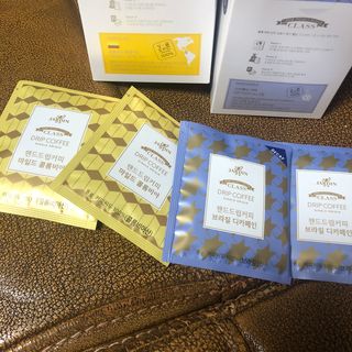 (주)쟈뎅 쟈뎅 클래스 핸드 드립 커피 10P 2종_디카페인 1종+랜덤 플레이버 1종 — 5점을 준 리뷰어가 2021년 4월 올린 사용 사진
