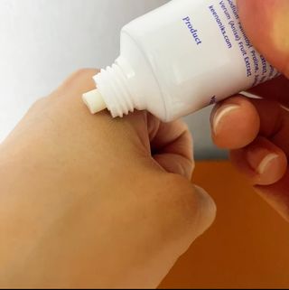 키노닉스 원더 레미디 튜브 보습크림 — 5점을 준 리뷰어가 2022년 3월 올린 사용 사진