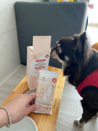 My Pet Care 모발과 모질 피부건강에 개좋아 — 5점을 준 리뷰어가 2021년 2월 올린 사용 사진