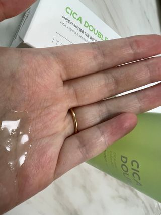 아이토리 시카 앰플 더블 클렌저 — 5점을 준 리뷰어가 2023년 4월 올린 사용 사진