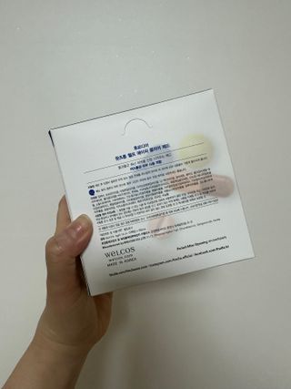 [후르디아] 화난피부 급속진정 AC 클리어 패드 (개별포장 50매) — 5점을 준 리뷰어가 2024년 4월 올린 사용 사진