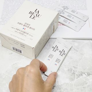 라보르 프렌치 콜라겐 화이트 — 5점을 준 리뷰어가 2022년 10월 올린 사용 사진