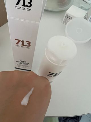 [세븐원쓰리 713] 토너 하나만으로도 피부회복 흡수촉촉 몽글토너 — 5점을 준 리뷰어가 2021년 11월 올린 사용 사진