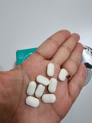 체인미 엘라스틴 콜라겐으로 이뻐진데이 500mg x 30정 — 5점을 준 리뷰어가 2021년 12월 올린 사용 사진