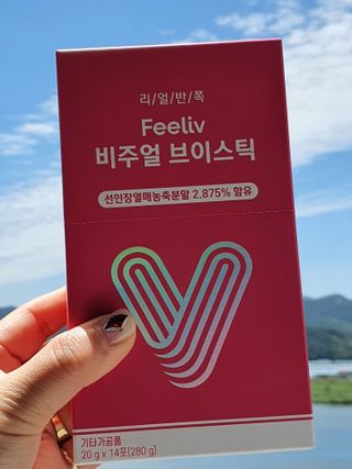 필리브 비주얼 브이스틱 — 5점을 준 리뷰어가 2021년 6월 올린 사용 사진
