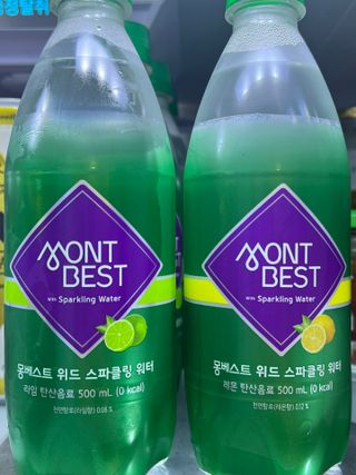 몽베스트 Montbest with Sparkling water Lemon OR Lime 20병(랜덤) — 5점을 준 리뷰어가 2022년 7월 올린 사용 사진