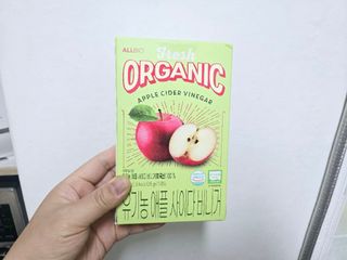 올바이오 [쿠팡 구매] 유기농 애플사이다비니거 애사비 스틱 15p, 300g, 1개 — 5점을 준 리뷰어가 2024년 12월 올린 사용 사진