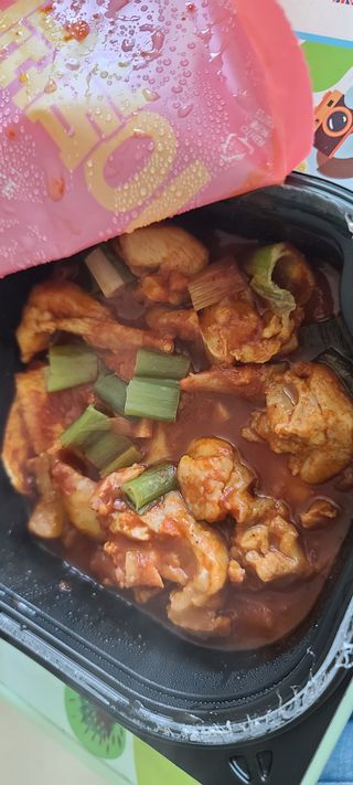 한성기업 무볼레 닭떡볶이+해물떡볶이 2종 세트 — 5점을 준 리뷰어가 2021년 10월 올린 사용 사진