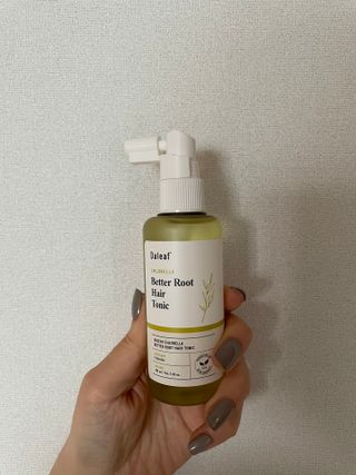 달리프 클로렐라 베러 루트 헤어토닉 100ml — 4점을 준 리뷰어가 2021년 5월 올린 사용 사진