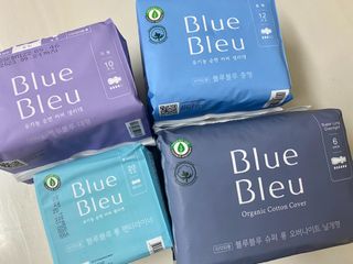 블루블루 유기농 순면 커버 생리대 — 4.5점을 준 리뷰어가 2021년 1월 올린 사용 사진
