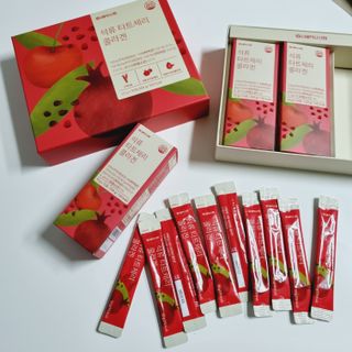서울약사신협_석류 타트체리 콜라겐_10g x 30포 — 5점을 준 리뷰어가 2021년 7월 올린 사용 사진