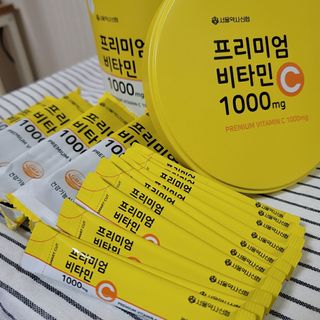 서울약사신협 프리미엄비타민C1000_2.5G x 100포 — 5점을 준 리뷰어가 2021년 1월 올린 사용 사진