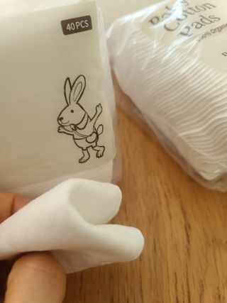 디어엘로디 프리미엄 유기농 베이비 솜티슈 40매 3 + 1 PACK — 4점을 준 리뷰어가 2021년 2월 올린 사용 사진