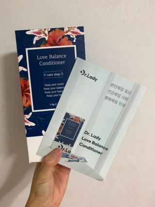 닥터레이디  밸런스 컨디셔너 Y존 세럼 — 4점을 준 리뷰어가 2021년 8월 올린 사용 사진