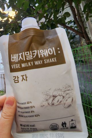 클린24시간 베지밀키웨이 감자 쉐이크 1세트 (5개) — 5점을 준 리뷰어가 2022년 10월 올린 사용 사진