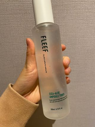 플리프 시카-알로에 앰플 토너 200ML — 5점을 준 리뷰어가 2020년 12월 올린 사용 사진