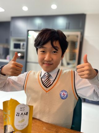 더빈트 와삭바삭 김스낵 — 5점을 준 리뷰어가 2023년 1월 올린 사용 사진