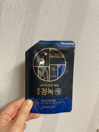 광동생활건강 [광동] 바르게 만든 녹용, 광동정녹청 30포. — 5점을 준 리뷰어가 2023년 2월 올린 사용 사진