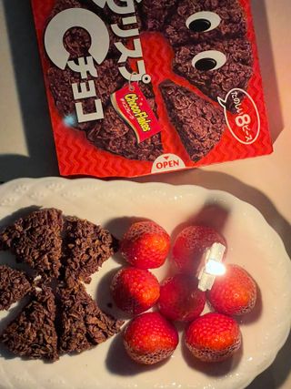 NISSIN 닛신 크리스피 초코 — 5점을 준 리뷰어가 2022년 12월 올린 사용 사진