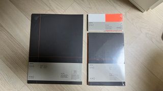 플러스엑스 오브젝트 Object by 3 크리에이티브 세트 - 아이디어노트, 위클리플래너, 스티키메모패드 — 5점을 준 리뷰어가 2022년 3월 올린 사용 사진