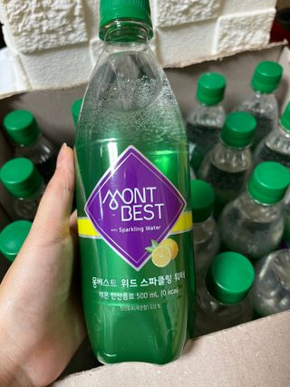 몽베스트 Montbest with Sparkling water Lemon OR Lime 20병(랜덤) — 5점을 준 리뷰어가 2023년 3월 올린 사용 사진