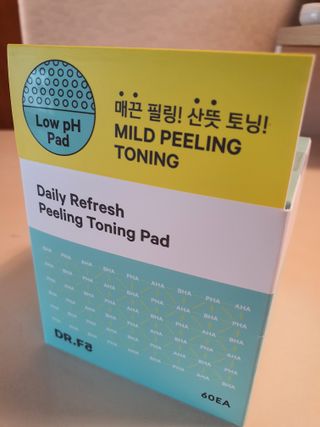 닥터에프파이브 데일리 리프레쉬 필링 토닝 패드 60매 — 5점을 준 리뷰어가 2022년 5월 올린 사용 사진