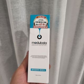 모두발라 탈모집중케어 헤어토닉 — 5점을 준 리뷰어가 2022년 1월 올린 사용 사진