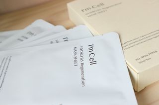 아이엠셀 하이드로 B5 리제너레이션 마스크시트 — 5점을 준 리뷰어가 2021년 5월 올린 사용 사진
