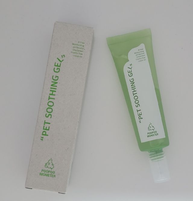 [푸푸몬스터] 비건 펫 수딩 젤 50ml (무향) 리뷰 사진