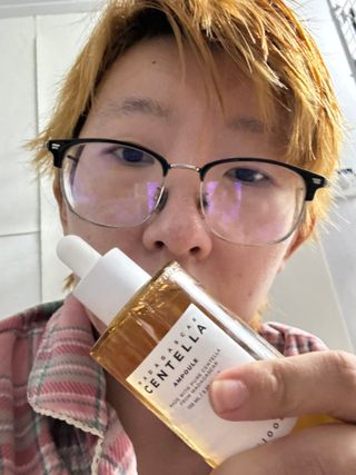 [스킨1004] 마다가스카르 센텔라 앰플 100ml — 1.5점을 준 리뷰어가 2024년 5월 올린 사용 사진